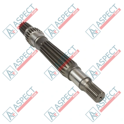 Вал гидронасоса ведущий L=501.5 mm, 15T/15T Kawasaki K5V200DPH HANDOK
