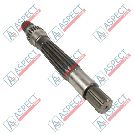Вал гидронасоса ведущий L=499 mm, 17T/11T Kawasaki K5V200DPH HANDOK