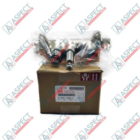 Рейка топливная Isuzu (8980118882) D-Max, MU-X, NPR, NQR JCB, Hitachi Оригинал