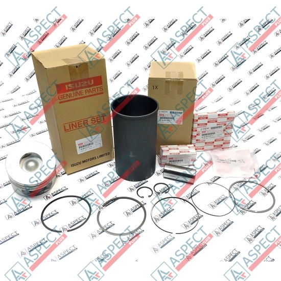 Liner Set Isuzu (1878127754) 6HK1 Hitachi, JCB Genuine