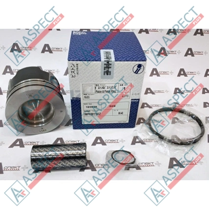 Piston Set (piston, pin, snap ring) Isuzu (8981929260) 4JJ1 Hitachi, JCB OEM