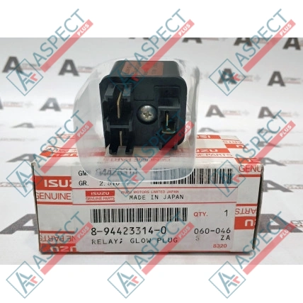 Relais de bougie de préchauffage Isuzu (8944233140) 4BG1 Hitachi, JCB Pièce OE