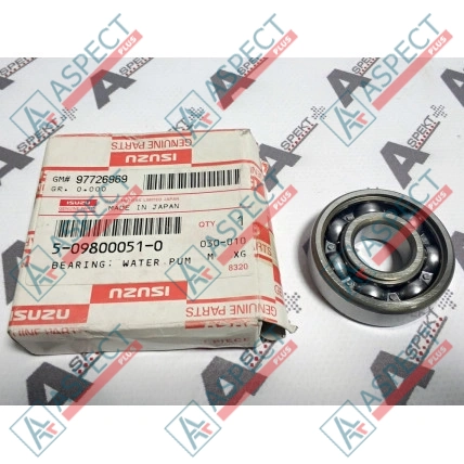 Palier Isuzu (5098000510) 4BD1, 4BG1, 6BD1 Hitachi, JCB Pièce OE