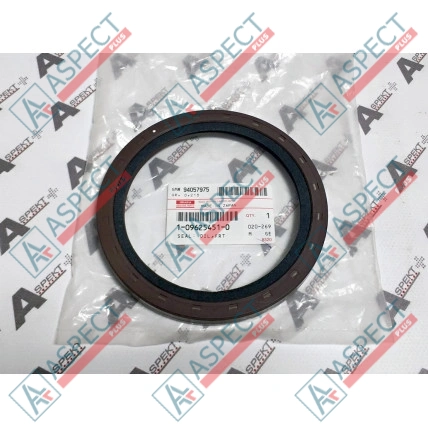 Sello de aceite del cigüeñal Isuzu (1096254510) 6SD1, 6SA1 Hitachi, JCB Pieza OE