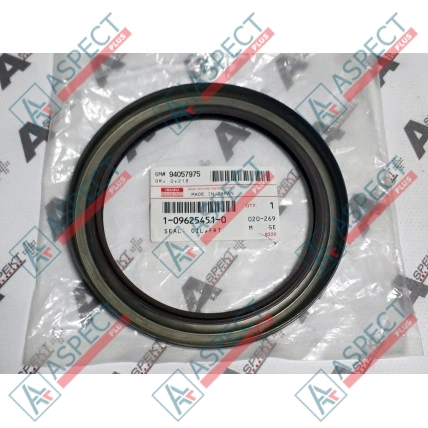Sello de aceite del cigüeñal Isuzu (1096254510) 6SD1, 6SA1 Hitachi, JCB Pieza OE