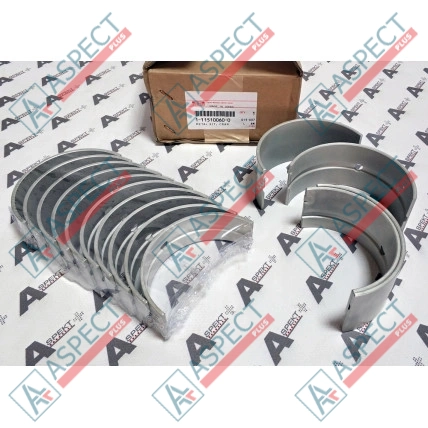 Crankshaft Bearings Set Isuzu (1115100600) 6RB1 Hitachi, JCB Genuine