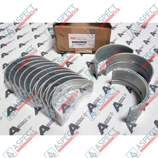 Crankshaft Bearings Set Isuzu (1115100600) 6RB1 Hitachi, JCB Genuine