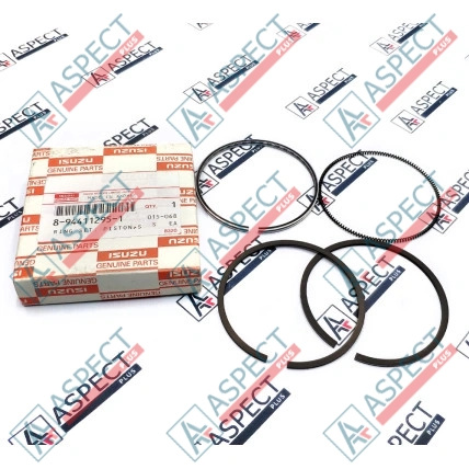 Anneau de piston STD Isuzu (8944112951) 3KC1, 3KB1, 3KA1 Hitachi, Gehl Pièce OE