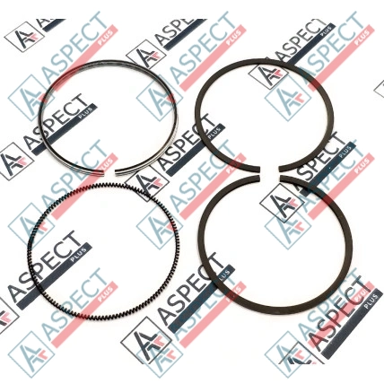 Anneau de piston STD Isuzu (8944112951) 3KC1, 3KB1, 3KA1 Hitachi, Gehl Pièce OE