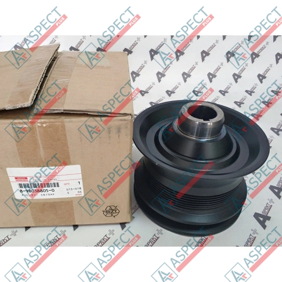 Crankshaft Pulley Isuzu (8980388050) 4JJ1 Hitachi, JCB Genuine