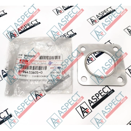 Turbocharger Gasket Isuzu (8944336050) 4JB1, 4JG1, 4JJ1 Hitachi, JCB Genuine