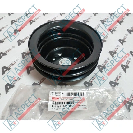 Pulley Isuzu (1136411650) 4BG1, 6BB1, 6BD1 Hitachi, JCB Genuine
