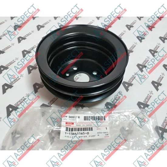 Pulley Isuzu (1136411650) 4BG1, 6BB1, 6BD1 Hitachi, JCB Genuine