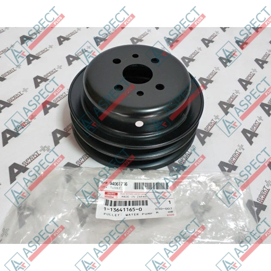 Pulley Isuzu (1136411650) 4BG1, 6BB1, 6BD1 Hitachi, JCB Genuine