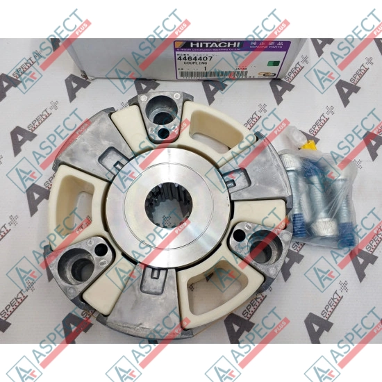 Coupling with inserts 35H Hitachi (4464407) ZX110, ZX120, ZX130, ZX135 Genuine