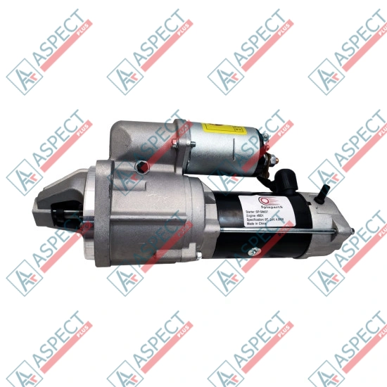 Стартер Isuzu (8970298637) 4BG1, 4BD1 Hitachi, JCB SPINPARTS