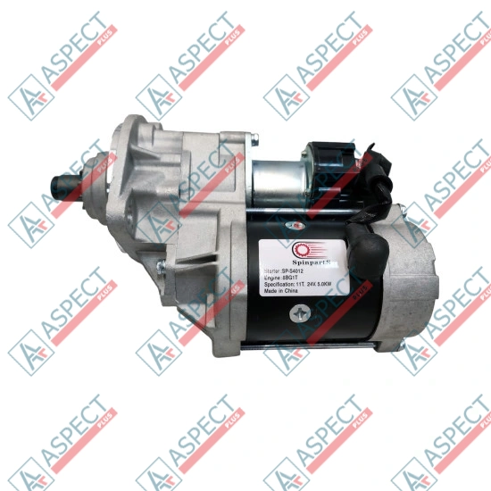 Starter Isuzu (1811004012) 4BG1, 6BG1 Hitachi, JCB SPINPARTS