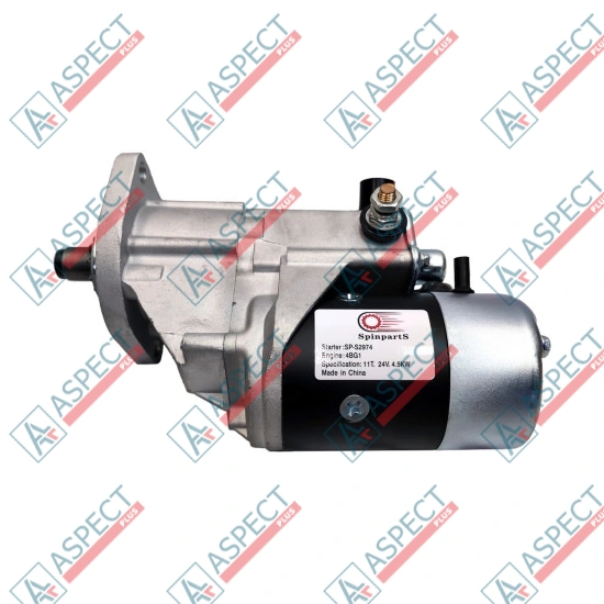 Starter Isuzu (8972202974) 4BG1 Hitachi, JCB SPINPARTS