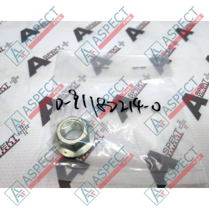 Nut Isuzu (0911802140) 4BG1, 4HK1, 4LE2 Hitachi, JCB Genuine
