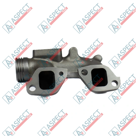 Коллектор выпускной Isuzu (1141420280) 6HK1 Hitachi, JCB Оригинал