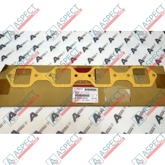 Inlet manifold Gasket Isuzu (8970241220) 4BG1, 4BD1 Hitachi, JCB Genuine