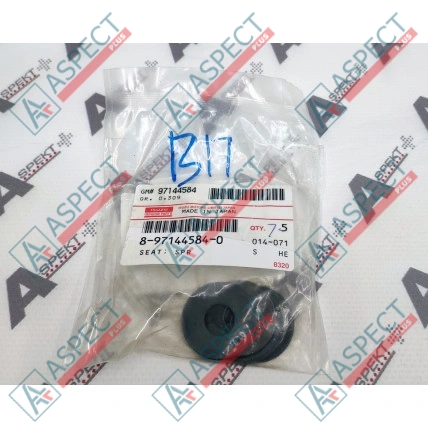Siège de ressort de soupape Isuzu (8971445840) 4JJ1 Hitachi, JCB Pièce OE