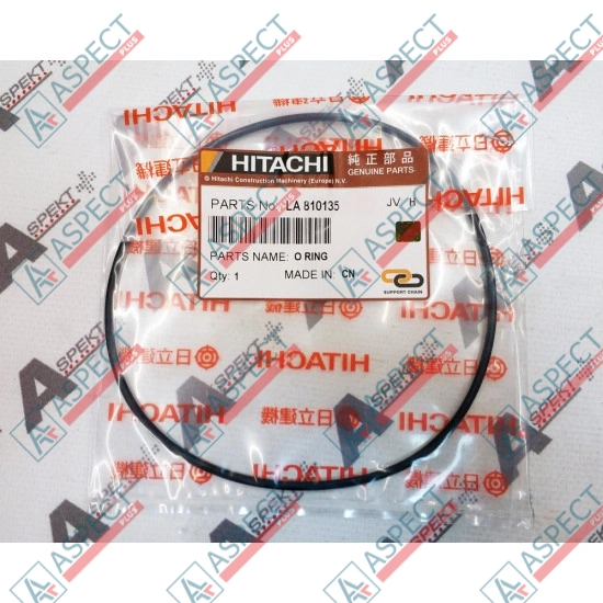 Кольцо уплотнительное O-Ring Hitachi (A810135) LX160-7, LX190-7 Оригинал