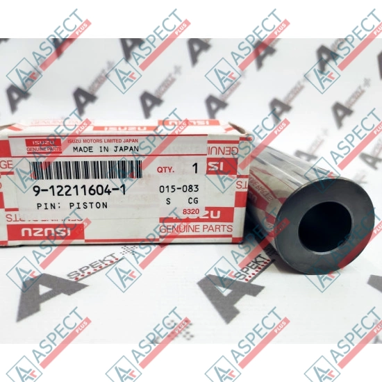 Piston Pin Isuzu (9122116040) 4BD1, 4BG1, 6BB1 Hitachi, JCB Genuine