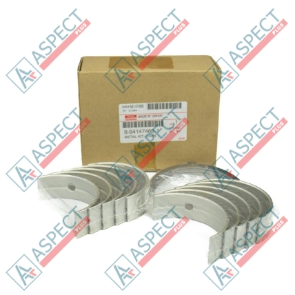 Jeu de paliers de vilebrequin +0,25 Isuzu (8941474661) Hitachi, JCB Pièce OE
