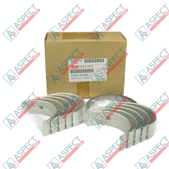 Crankshaft Bearings Set +0,25 Isuzu (8941474661) 4BD1, 4BG1 Hitachi, JCB Genuine