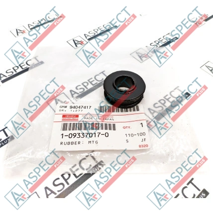 Support en caoutchouc Isuzu (1093370170) 4BG1, 4HK1, 4JJ1 Hitachi, JCB Pièce OE