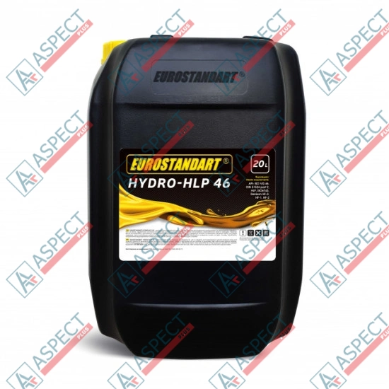 Hydraulic Oil HYDRO HLP46, 20L Eurostandart Hyundai, Volvo, Caterpillar Genuine