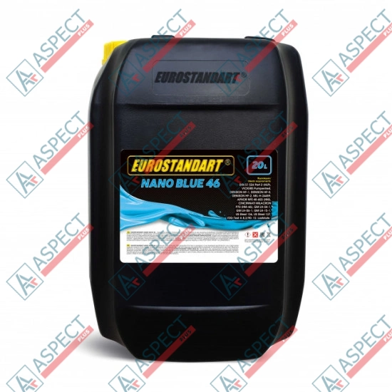 Hydraulic Oil BLUE HLP46, 20L Eurostandart JCB, Hitachi, Hyundai Genuine