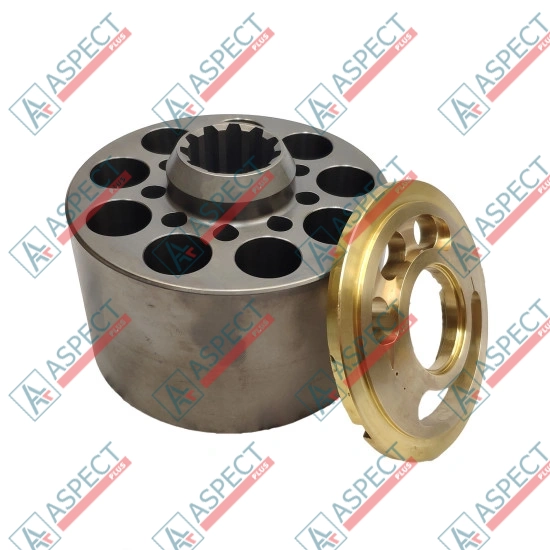 Cylinder block and Valve plate Right Kawasaki VOE14508516 SKS