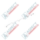 Трубка обратки форсунок Isuzu (8982037051) 6HK1 Hitachi, JCB Оригинал