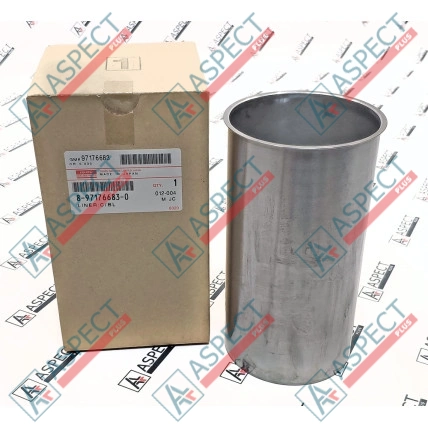 Liner cylindrique Isuzu (8971766830) 4JB1 Hitachi, JCB Pièce OE