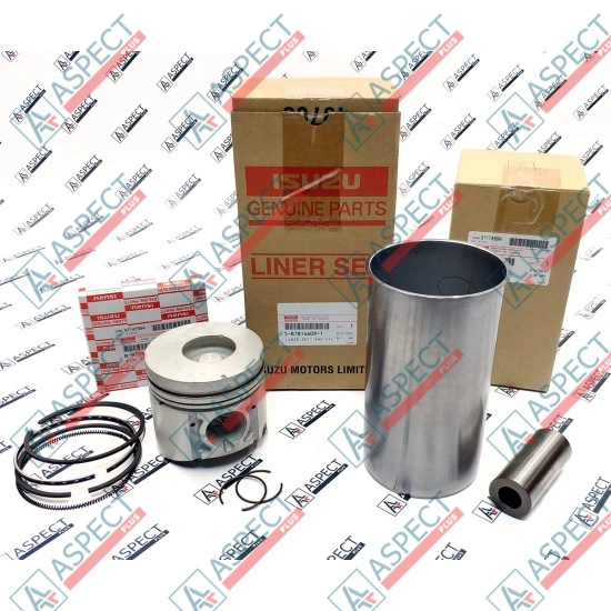 Liner Set Isuzu (5878146090) 4JG1 Hitachi, JCB Genuine
