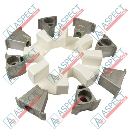 Acoplamiento con insertos JCB (331/25745) JS330, JS360, JS460, JS500 SPINPARTS