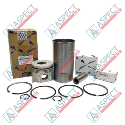 Jeu de chemises Isuzu (1876182510) 4BG1, 6BG1 Hitachi, JCB ISP