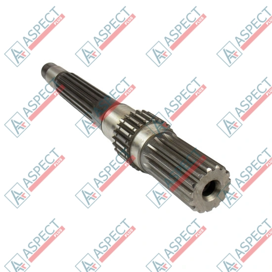 Вал гидронасоса ведущий L=474 mm, 15T/13T Kawasaki K5V160DP HANDOK