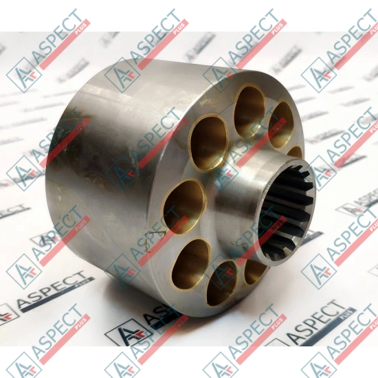Cylinder block and Valve plate Left Komatsu 708-25-00410 HANDOK