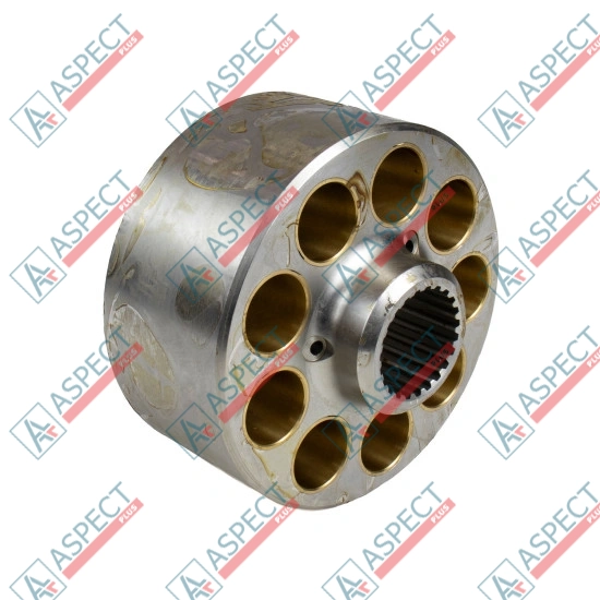 Cylinder block and Valve plate Left Komatsu 708-2L-06271 HANDOK