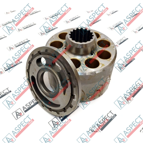 Cylinder block and Valve plate Left Komatsu 708-2G-04151 HANDOK