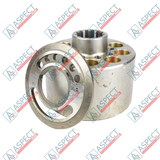 Cylinder block and Valve plate Left Caterpillar 341-2848 HANDOK