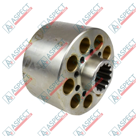 Cylinder block and Valve plate Left Caterpillar 341-2848 HANDOK