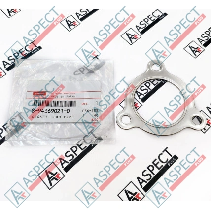 Turbocharger Gasket Isuzu (8943690210) 4JJ1, 4JB1, 4BG1 Hitachi, JCB Genuine