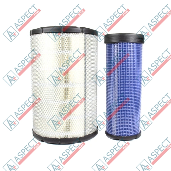 Фильтр воздушный комплект Hitachi (4286128 4286130) EG70R, EX125, EX200 JCB JQHV