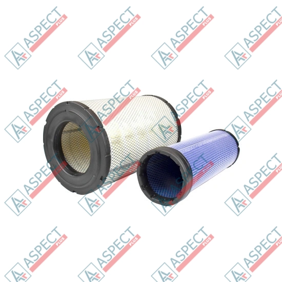 Фильтр воздушный комплект Hitachi (4286128 4286130) EG70R, EX125, EX200 JCB JQHV