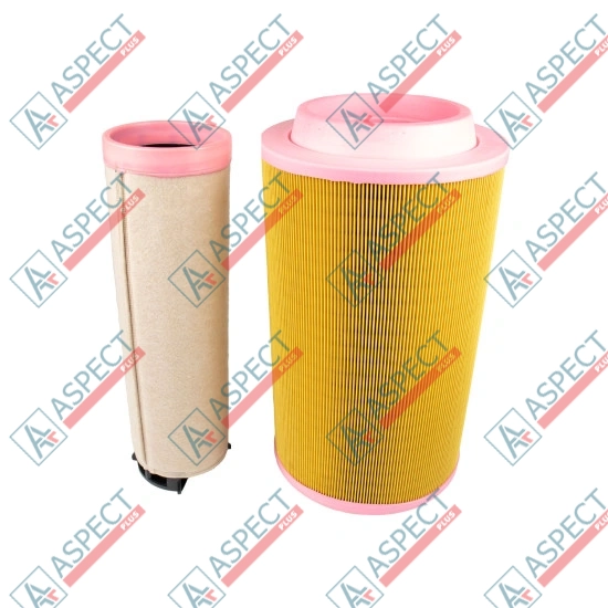 Air filter Set JCB (32/920401 32/920402) JS330 Volvo, Caterpillar, AGCO JQHV