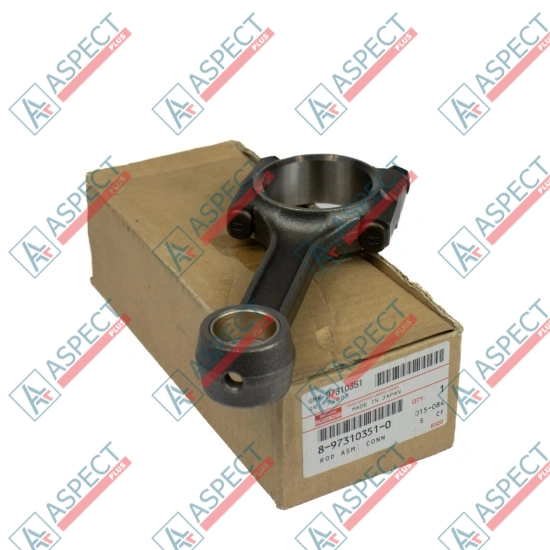 Шатун в сборе Isuzu (8973103510) 3LD1, 3LD2, 4LE1 Hitachi, JCB Оригинал